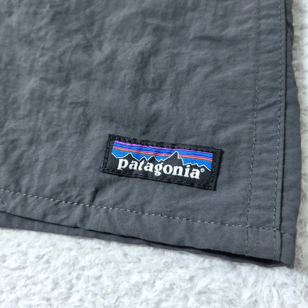Patagonia Baggies Mens S Shorts Forge Grey Nylon 5